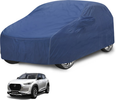 Auto Hub Car Cover For Nissan Magnite (With Mirror Pockets)(Blue)