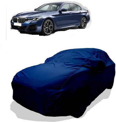 Coxtor Car Cover For BMW 5 Series 530i M Sport Petrol (With Mirror Pockets)(Green)