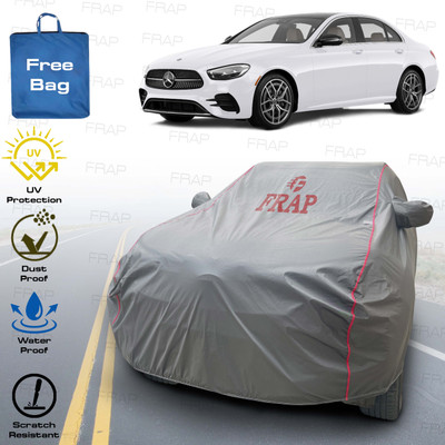 Frap Car Cover For Mercedes Benz E-Class (With Mirror Pockets)(Grey, Red)