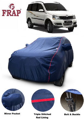 Frap Car Cover For Mahindra Xylo (With Mirror Pockets)(Blue)