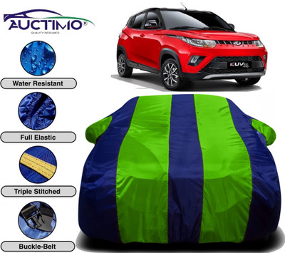 AUCTIMO Car Cover For Mahindra KUV100 (With Mirror Pockets)(Multicolor)