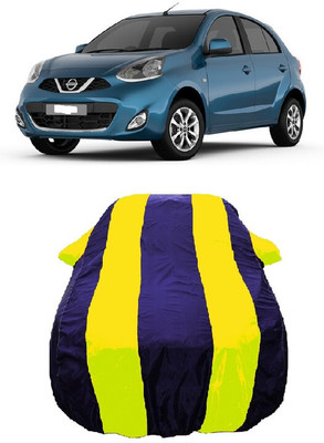 Wegather Car Cover For Nissan Micra XL Option D Diesel (With Mirror Pockets)(Yellow)