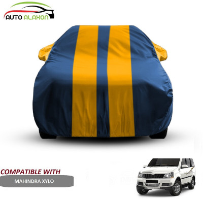 AUTO ALAXON Car Cover For Mahindra Xylo(Blue, Yellow)