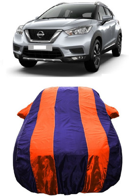Wegather Car Cover For Nissan Kicks XV 1.5 (With Mirror Pockets)(Orange)