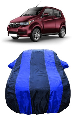 Wegather Car Cover For Mahindra e2oPlus P6 (With Mirror Pockets)(Blue)