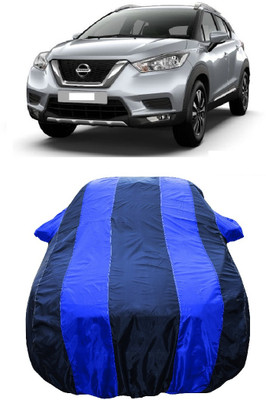 Wegather Car Cover For Nissan Kicks XV 1.5 (With Mirror Pockets)(Blue)