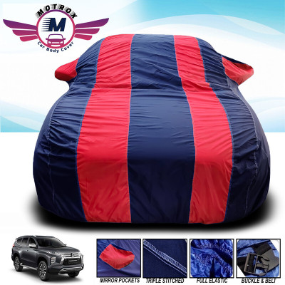 MoTRoX Car Cover For Ford Fiesta Classic (With Mirror Pockets)(Red, Blue)