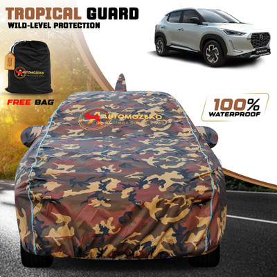 AUTOMOZEXO Car Cover For Nissan Magnite (With Mirror Pockets)(Multicolor)