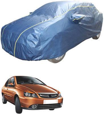 SS FOR YOUR SMART NEEDS Car Cover For Tata Indigo CS (With Mirror Pockets)(Blue)