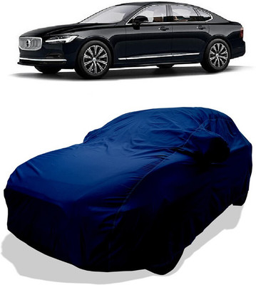Coxtor Car Cover For Volvo S90 (With Mirror Pockets)(Blue)