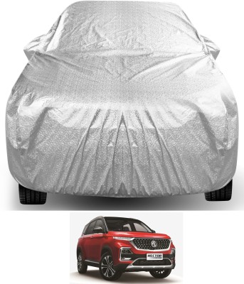 Auto Hub Car Cover For MG Hector Plus (With Mirror Pockets)(Multicolor)