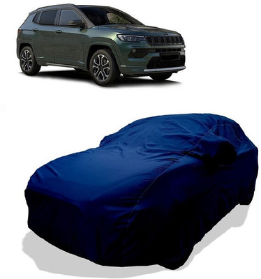 Coxtor Car Cover For Jeep Compass 2.0 Longitude AT Diesel (With Mirror Pockets)(Green)