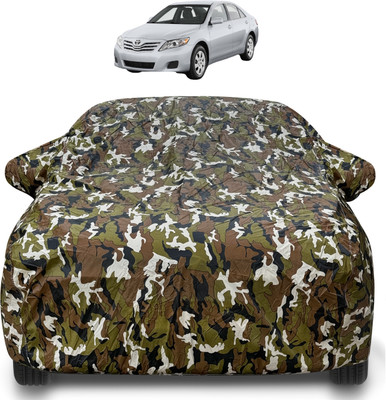 Caronix Car Cover For Toyota Camry (With Mirror Pockets)(Brown)