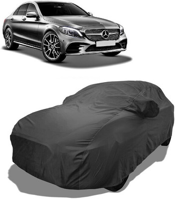 Coxtor Car Cover For Mercedes Benz C-Class (With Mirror Pockets)(Grey)