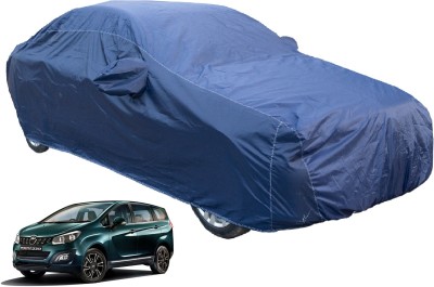 Auto Hub Car Cover For Mahindra Marazzo (With Mirror Pockets)(Blue)