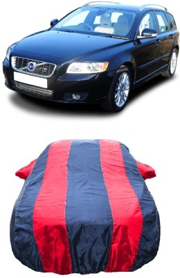 Wegather Car Cover For Volvo V70 1.6D SE (With Mirror Pockets)(Red)