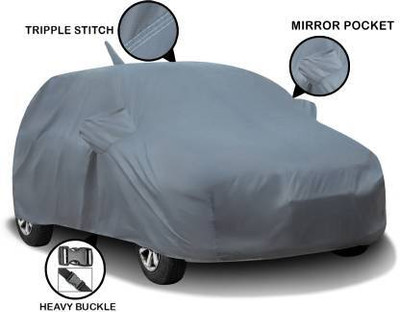 AUCTIMO Car Cover For Mahindra Xylo (With Mirror Pockets)(Grey)
