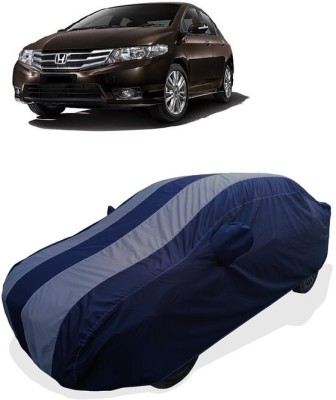 Coxtor Car Cover For Honda City 1.6i (With Mirror Pockets)(Grey)