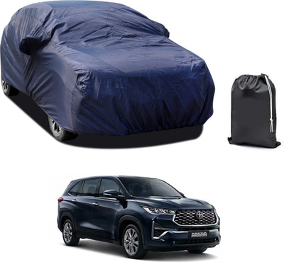 PAGORA Car Cover For Toyota Innova Hycross (With Mirror Pockets)(Blue)