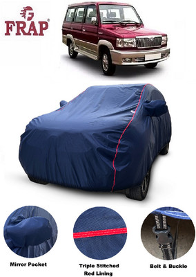 Frap Car Cover For Toyota Qualis (With Mirror Pockets)(Blue)