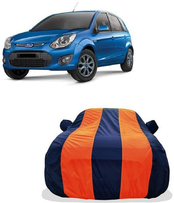 Tricway Car Cover For Ford Figo 1.4L (With Mirror Pockets)(Orange)