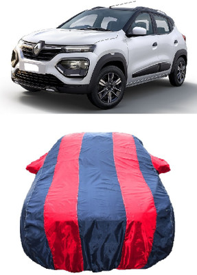 Wegather Car Cover For Renault Kwid (With Mirror Pockets)(Red)