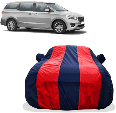 Tricway Car Cover For Kia Carnival Limousine Diesel (With Mirror Pockets)(Red)