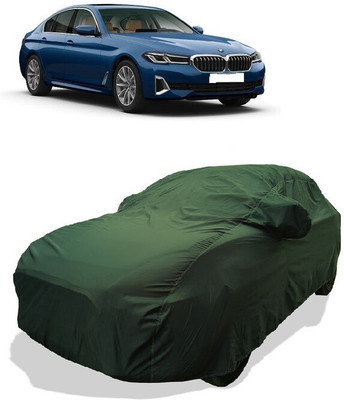 Coxtor Car Cover For BMW 5 Series 520d Luxury Line (With Mirror Pockets)(Gold)