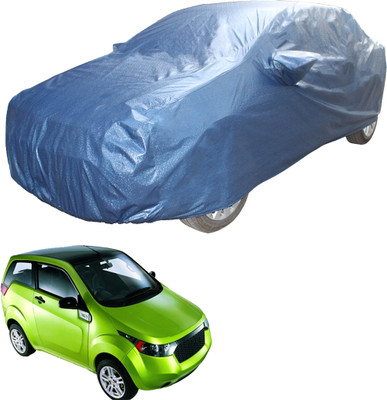 SS FOR YOUR SMART NEEDS Car Cover For Mahindra Reva (With Mirror Pockets)(Blue)