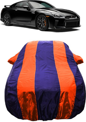 Wegather Car Cover For Nissan GT-R 3.8 V6 (With Mirror Pockets)(Orange)