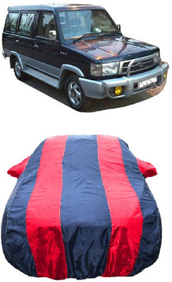 Wegather Car Cover For Toyota Qualis GS C5 (With Mirror Pockets)(Red)