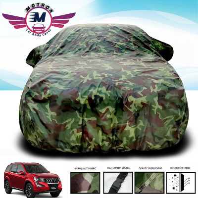 MoTRoX Car Cover For Mahindra XUV 500 (Without Mirror Pockets)(Green)