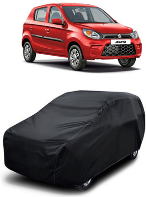 MoTRoX Car Cover For Maruti Suzuki Alto K10 (Without Mirror Pockets)(Black)