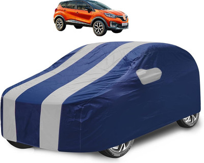 Caronix Car Cover For Renault Captur (With Mirror Pockets)(Silver)