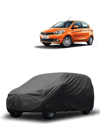 ARNEJA Car Cover For Tata Tiago (Without Mirror Pockets)(Grey)