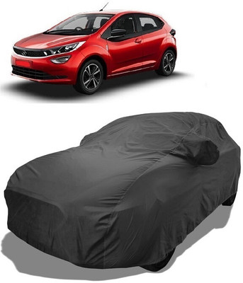 Coxtor Car Cover For Tata Altroz XZ Diesel (With Mirror Pockets)(Grey)