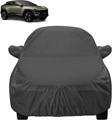 MOCKHE Car Cover For Mahindra Universal For Car (With Mirror Pockets)(Grey)
