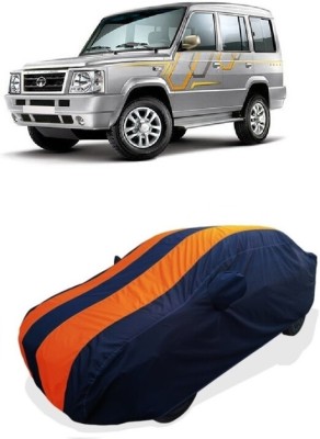 Coxtor Car Cover For Tata Victa (With Mirror Pockets)(Orange)