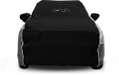 OENUM Car Cover For Hyundai i10 (With Mirror Pockets)(Black, Grey)