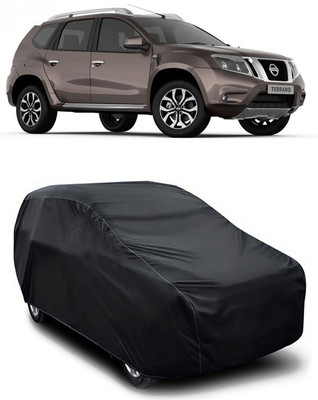 MoTRoX Car Cover For Nissan Terrano (Without Mirror Pockets)(Black)