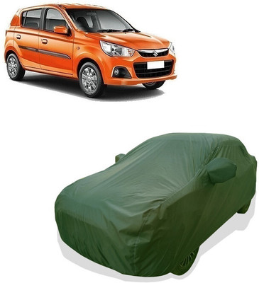 Tricway Car Cover For Maruti Suzuki Alto K10 VXI Petrol (With Mirror Pockets)(Green)