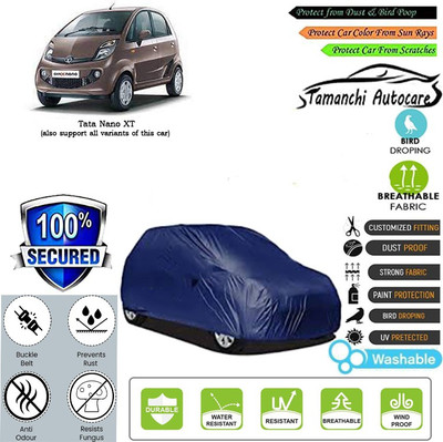 Tamanchi Autocare Car Cover For Tata Nano XT(Blue)