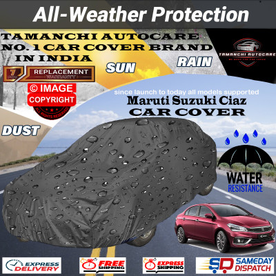 Tamanchi Autocare Car Cover For Maruti Suzuki Ciaz(Grey)