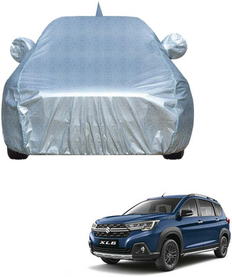 COSMOGEAR Car Cover For Maruti Suzuki XL6 (With Mirror Pockets)(Silver, For 2022, 2023, 2024, 2025 Models)