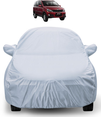 MOCKHE Car Cover For Mahindra Xylo (With Mirror Pockets)(Silver)