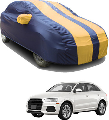 SS FOR YOUR SMART NEEDS Car Cover For Audi Q3 (With Mirror Pockets)(Blue, Yellow)