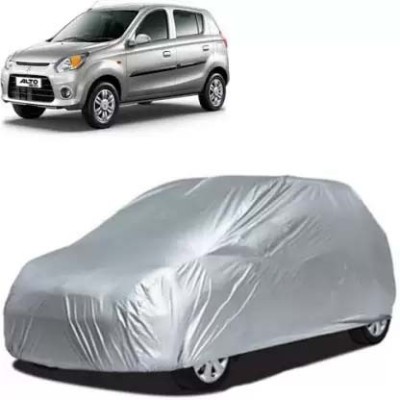 AutoRetail Car Cover For Maruti Suzuki Alto(Silver)