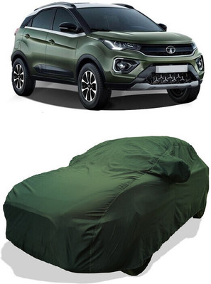 Coxtor Car Cover For Tata Nexon 1.5 Revotorq XE (With Mirror Pockets)(Green)