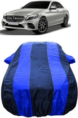 Wegather Car Cover For Mercedes Benz C-Class AMG Line C 300d Diesel (With Mirror Pockets)(Blue)