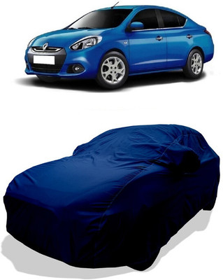 Coxtor Car Cover For Renault Scala (With Mirror Pockets)(Blue)